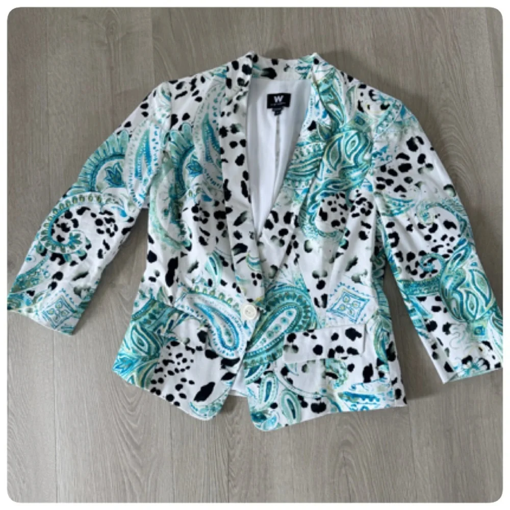 W BY WORTH CAREER BLAZER SIZE 4 - Picture 14 of 16